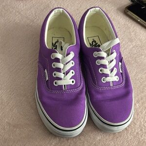 Vans Bold Violet Canvas Shoes